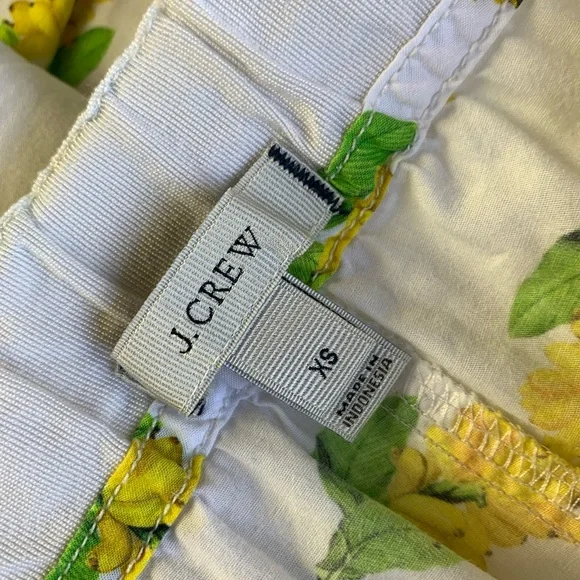 J. Crew Yellow and Green Floral Pajamas - Picture 9 of 16